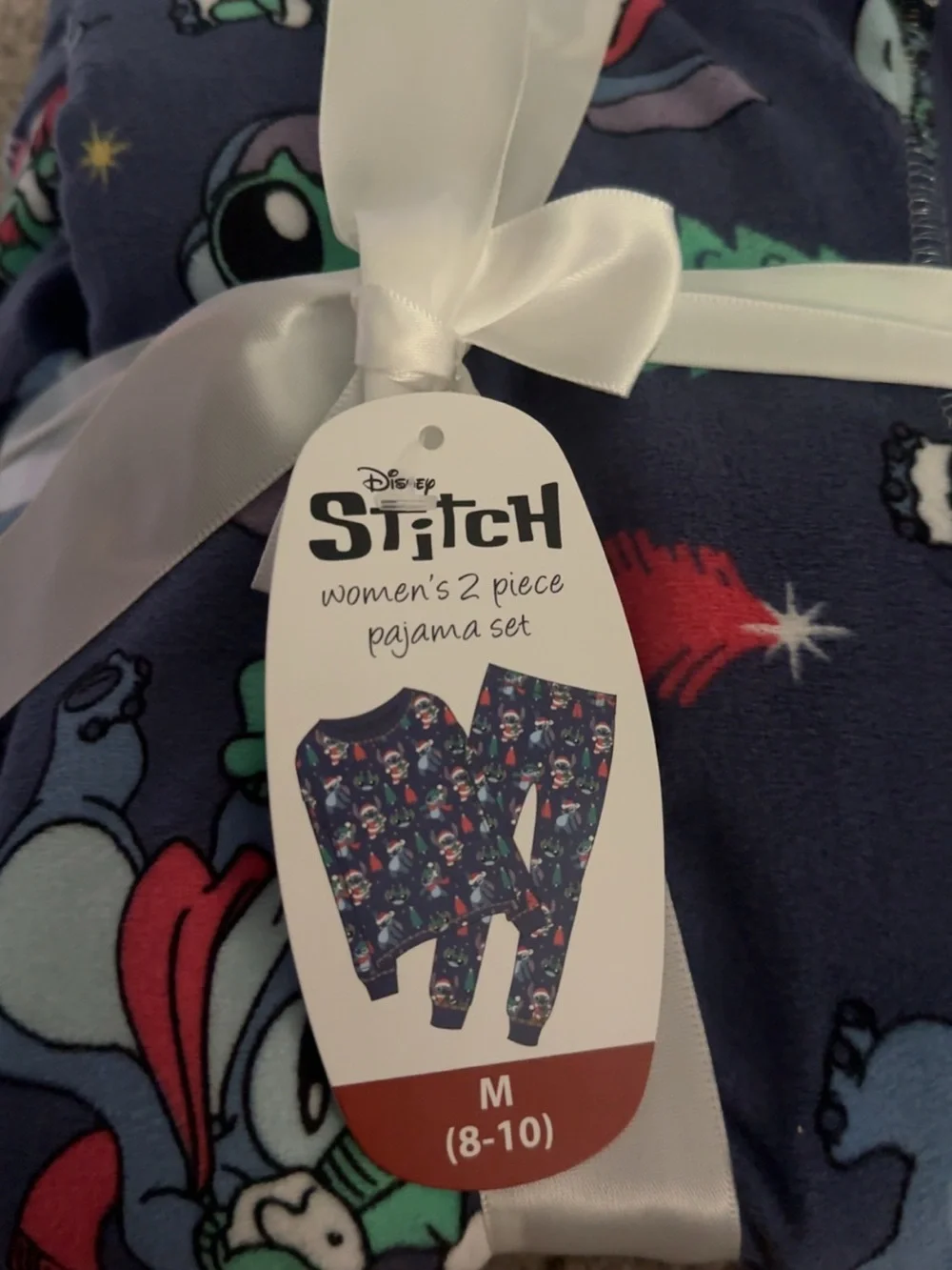 Disney Stitch Christmas Pajamas Brand new! - Picture 2 of 4